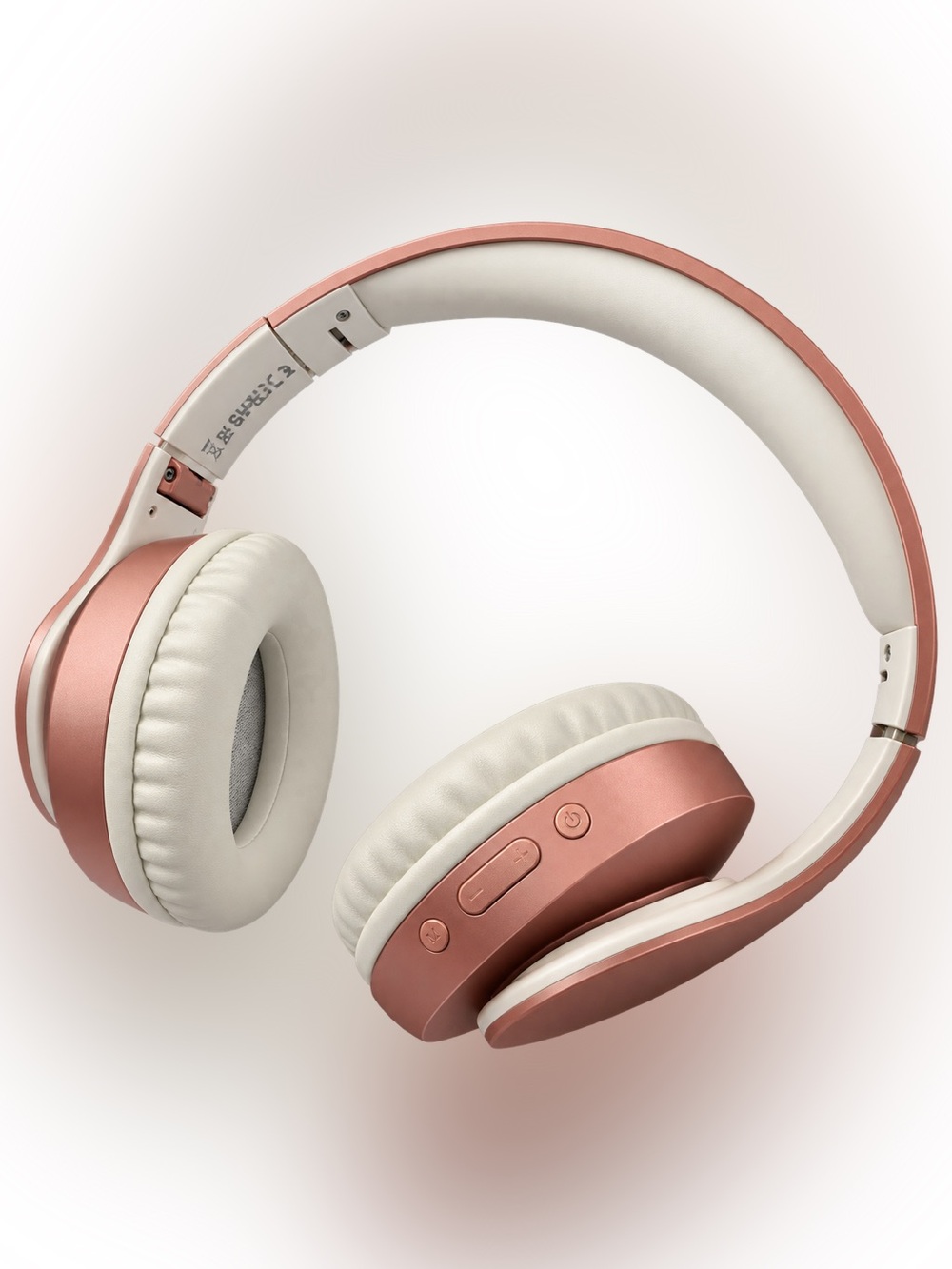 🎧 TUINYO Wireless Bluetooth Over-Ear Headphones – Rose Gold